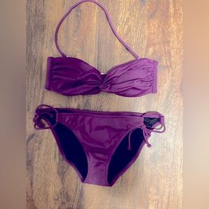 Victoria’s Secret deep plum bikini